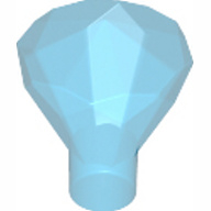 Lego drahokam, diamant, průhledná tmavě modrá (4119483, 6247793)